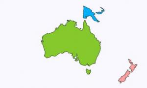 Austraalia ja Okeaania piirkonna omadused