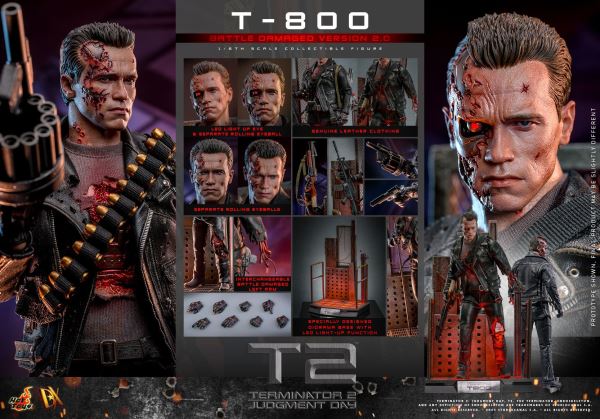 Hot Toys показала новую коллекционную фигурку Т-800 из культового фильма "Терминатор 2"