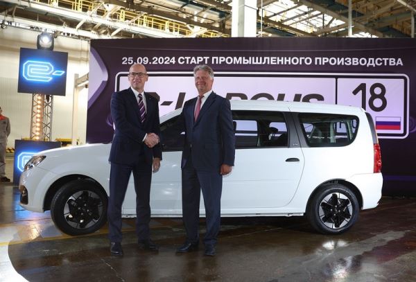 Запущен массовый выпуск электромобилей Lada e-Largus за 3 млн рублей — «АвтоВАЗ» соберёт несколько десятков авто до конца года