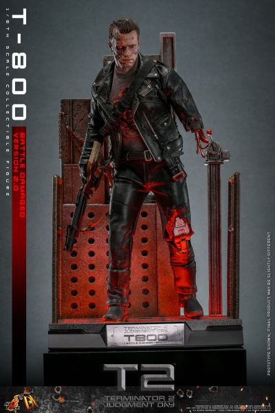 Hot Toys показала новую коллекционную фигурку Т-800 из культового фильма "Терминатор 2"