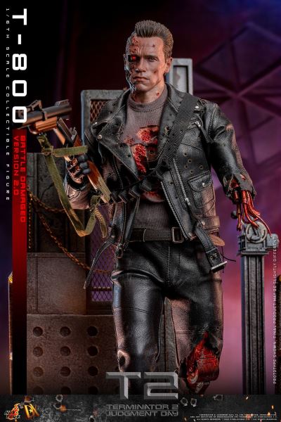 Hot Toys показала новую коллекционную фигурку Т-800 из культового фильма "Терминатор 2"