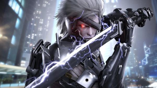 Косплеер перевоплотился в опасного Райдена из игры Metal Gear Rising: Revengeance